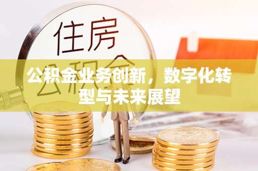 宜川公积金业务创新，数字化转型与未来展望