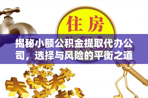 宜川揭秘小额公积金提取代办公司，选择与风险的平衡之道