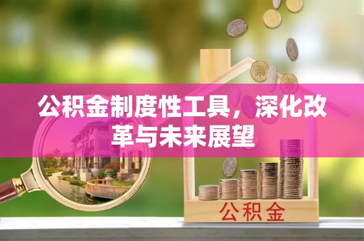 宜川公积金制度性工具，深化改革与未来展望
